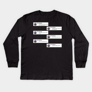 Colin's Trolling Posts Kids Long Sleeve T-Shirt